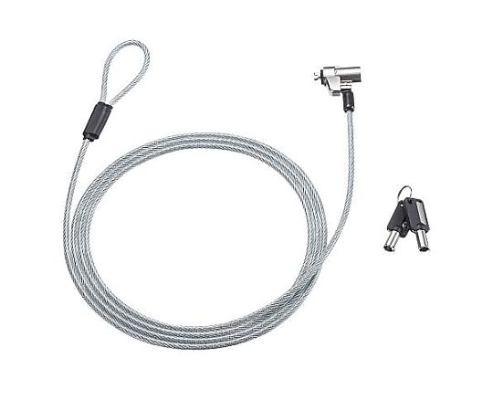 アズワン φ4.4mmx2.0m セキュリティワイヤー(Noble Wedge対応) EA983TS-231 1個(ご注文単位1個)【直送品】