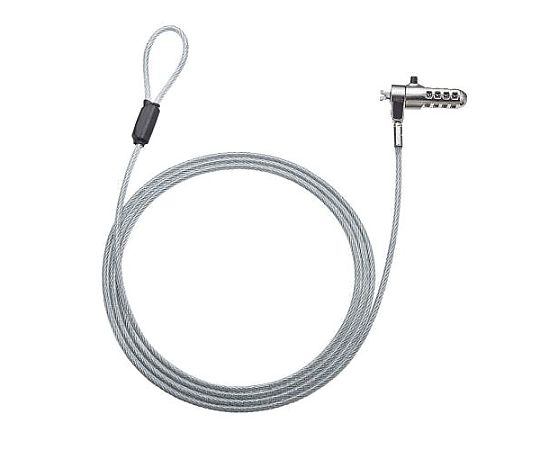 アズワン φ4.4mmx2.0m セキュリティワイヤー(Nano Saver対応) EA983TS-234 1個(ご注文単位1個)【直送品】