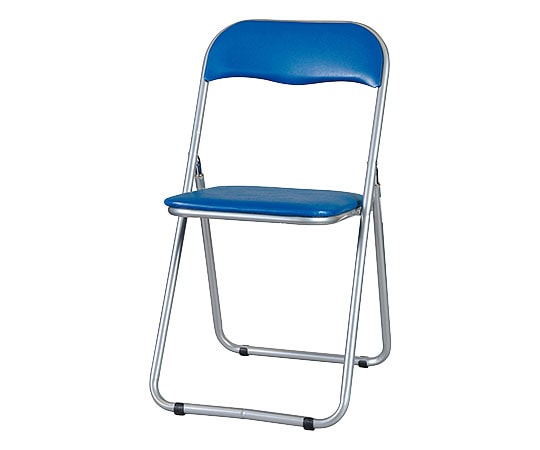 井上金庫 折りたたみイス (YHシリーズ) ブルー YH-31N-BL 1台(ご注文単位1台)【直送品】