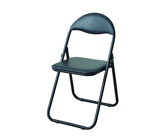 山善(YAMAZEN) 折りたたみチェア(背もたれ付) ブラック 1脚 YZX-08(BK) 1脚(ご注文単位1脚)【直送品】