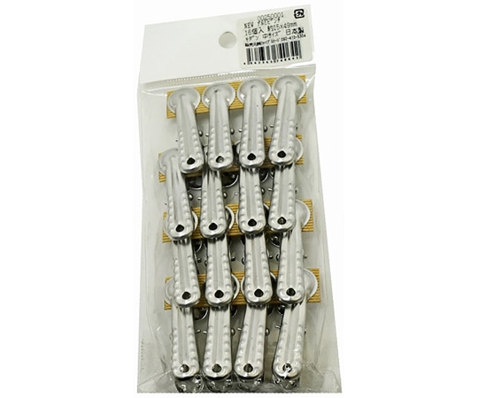 紺屋商事 新アルミピンチ モダン 中16P 1パック(16個入) 00250001 1パック(ご注文単位1パック)【直送品】