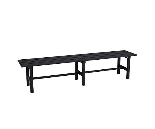 エスコ 1800x360x400mm ベンチ(アルミ製) EA956XE-83A 1個（ご注文単位1個）【直送品】