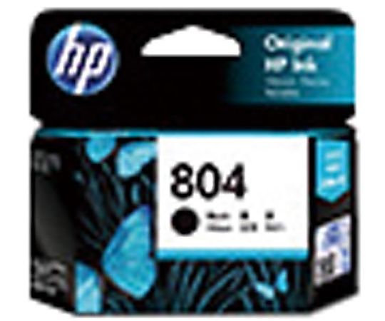ヒューレット・パッカード 純正インクカートリッジ HP804 ブラック T6N10AA 1個(ご注文単位1個)【直送品】