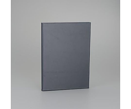 アズワン 230x314mm クリアーブック(20ポケット/ネイビー) EA762CB-311 1冊(ご注文単位1冊)【直送品】