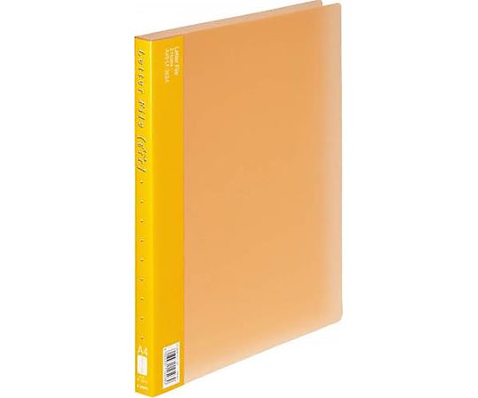 アズワン A4/S型 レターファイル(120枚/オレンジ) EA762CF-47 1冊(ご注文単位1冊)【直送品】