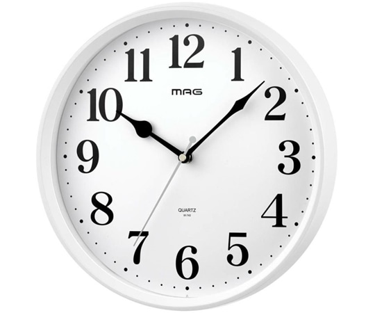 ノア精密 MAG掛時計 ミドル W-740 WH-Z 1個(ご注文単位1個)【直送品】
