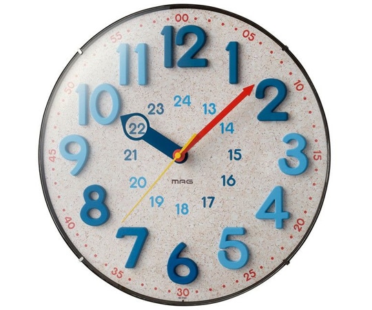 ノア精密 MAG アナログ電波時計 ナチュラル W-750 N 1個(ご注文単位1個)【直送品】