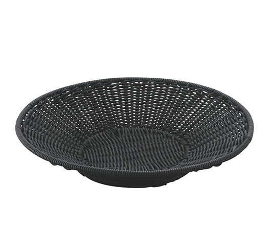 トーダイ 丸型フードトレー大 ブラック VT-970-BK 603560 1個（ご注文単位1個）【直送品】