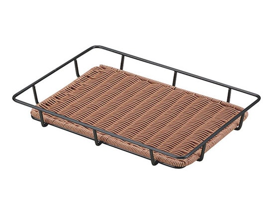 トーダイ 黒スチールパンラック パントレー付 40型 ブラウンBB-810-BR 603448 1個（ご注文単位1個）【直送品】