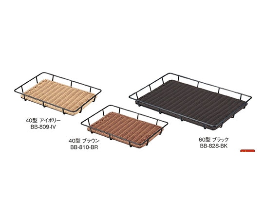 トーダイ 黒スチールパンラック パントレー付 60型 ブラックBB-828-BK 603452 1個（ご注文単位1個）【直送品】