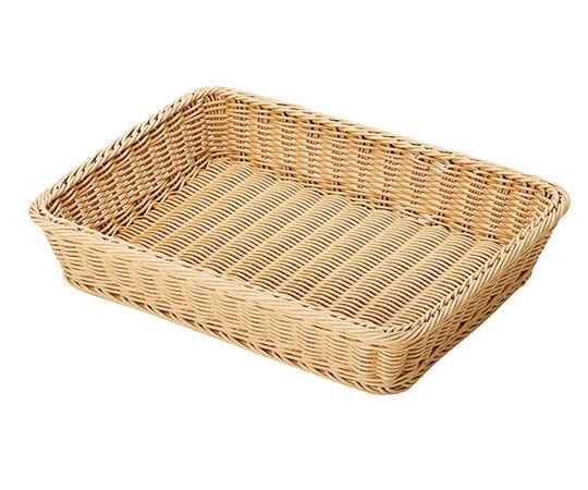 トーダイ 深型ベーカリーバスケット 40型 アイボリー VB-903-IV 196088 1個（ご注文単位1個）【直送品】