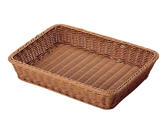 トーダイ 深型ベーカリーバスケット 40型 ブラウン VB-904-BR 196089 1個（ご注文単位1個）【直送品】