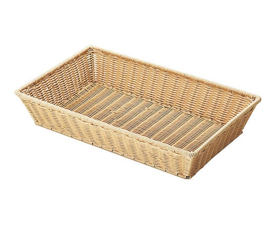 トーダイ 長角ベーカリーバスケット 1/1サイズ アイボリー BB-407-IV 196084 1個（ご注文単位1個）【直送品】