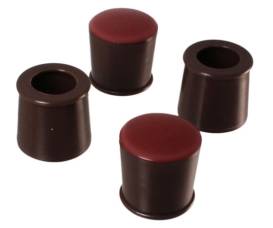 ハイロジック スライドクッション 丸キャップ SS 17-20mm 4個入 A160 1個（ご注文単位1個）【直送品】