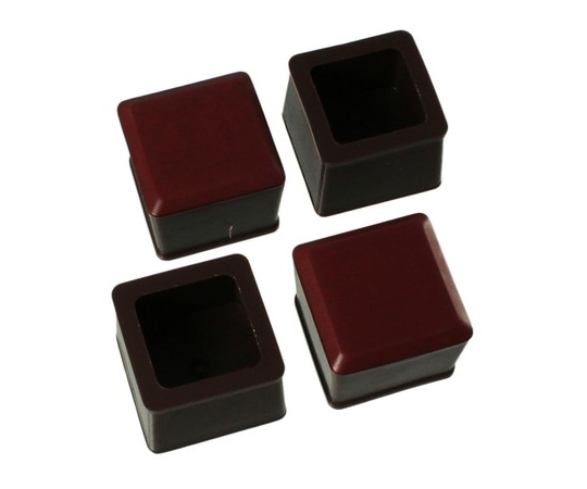 ハイロジック スライドクッション 角キャップ M 25-28mm 4個入 A166 1個（ご注文単位1個）【直送品】