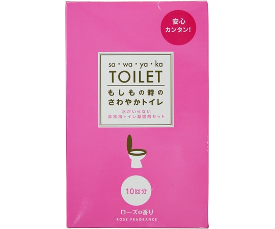 富士メンテニール もしもの時のさわやかトイレ ローズの香り 1個(ご注文単位1個)【直送品】
