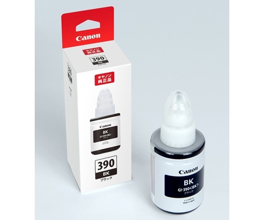 キヤノン インクボトル ブラック GI-390BK 1個(ご注文単位1個)【直送品】