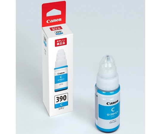 キヤノン インクボトル シアン GI-390C 1個(ご注文単位1個)【直送品】