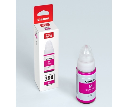 キヤノン インクボトル マゼンタ GI-390M 1個(ご注文単位1個)【直送品】