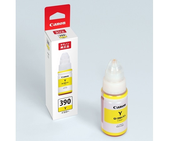キヤノン インクボトル イエロー GI-390Y 1個(ご注文単位1個)【直送品】