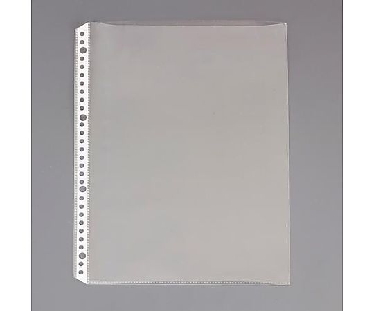 アズワン A4 厚手クリアーポケット(台紙なし/100枚 EA762CC-33 1冊(ご注文単位1冊)【直送品】