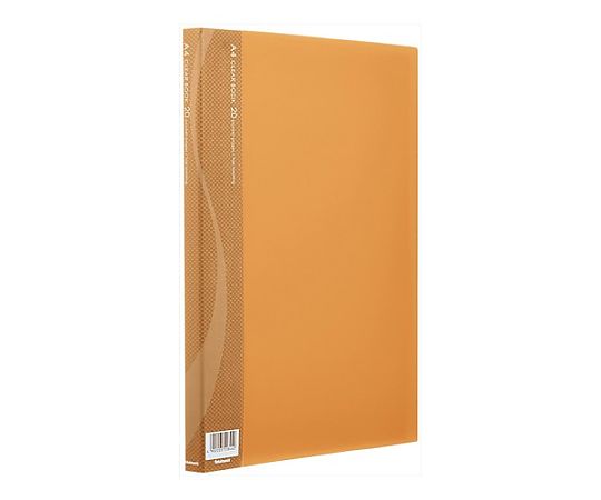 アズワン A4 クリアーブック(イエロー/20ポケット) EA762CC-105 1冊(ご注文単位1冊)【直送品】