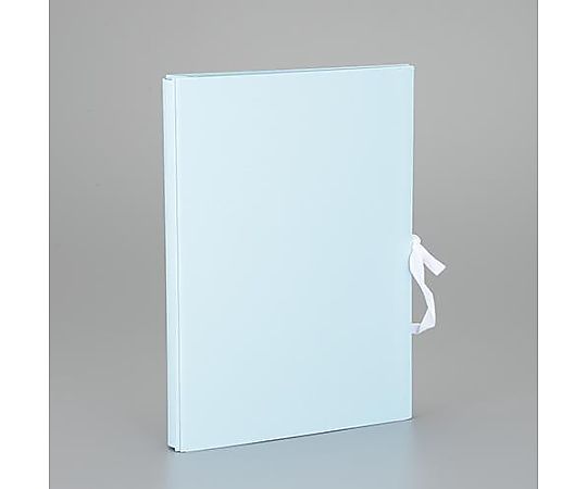 アズワン A4 伸縮式ファイル(ブルー) EA762CF-451 1冊(ご注文単位1冊)【直送品】