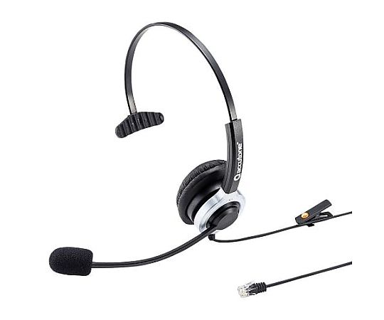 アズワン 40mm ヘッドセットマイクロホン(片耳用) EA763BC-33 1個(ご注文単位1個)【直送品】