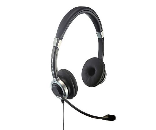 サンワサプライ 40mm ヘッドセットマイクロホン(USB電源/ステレオ) EA763BC-55 1個(ご注文単位1個)【直送品】