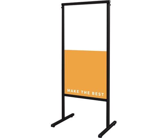 常磐精工 ブラックスマートメッセージスタンド アルミ複合板 450×900mm BSMMSAP-450X900 1台(ご注文単位1台)【直送品】