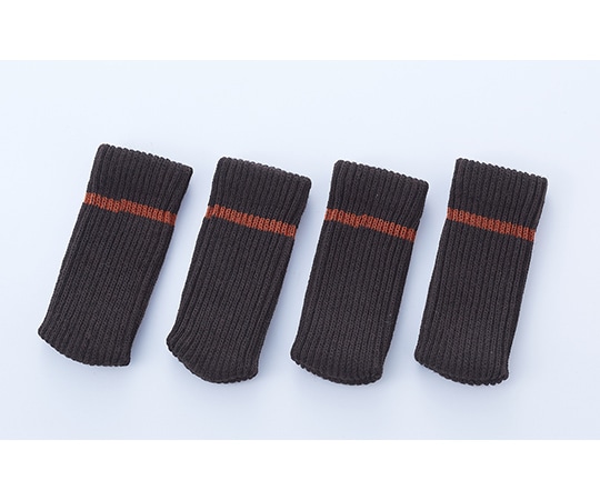 旭電機化成 ズレにくいイス脚カバー4脚用 ブラウン AIC-04BR 1個(ご注文単位1個)【直送品】