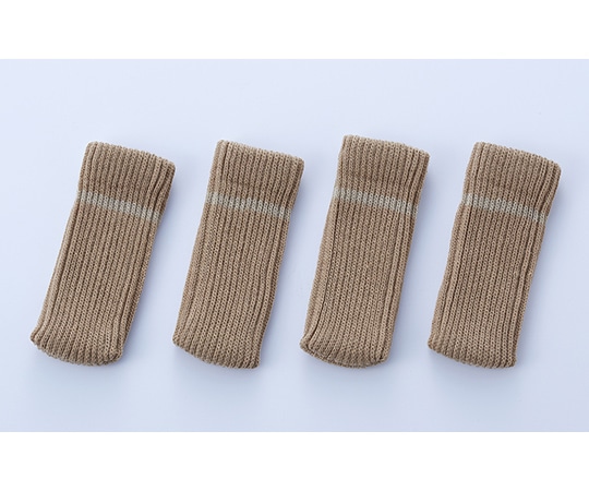 旭電機化成 ズレにくいイス脚カバー2脚用 ベージュ AIC-06BE 1個(ご注文単位1個)【直送品】