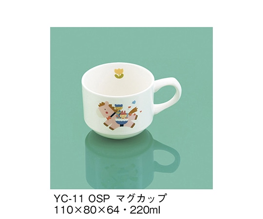 三信化工 マグカップ おさんぽ YC-11_OSP 1個（ご注文単位1個）【直送品】