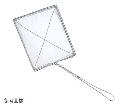 カンダ 18-8手編角かす揚げ 18cm(40メッシュ)  1個（ご注文単位1個）【直送品】