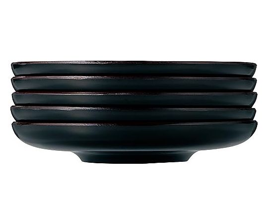 尾崎商店 樹脂茶托 杢目 5枚入 041255 1セット（ご注文単位1セット）【直送品】