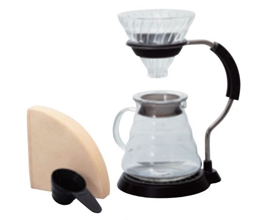 HARIO V60アームスタンドガラスドリッパーセット VAS-8006-G 1箱(ご注文単位1箱)【直送品】