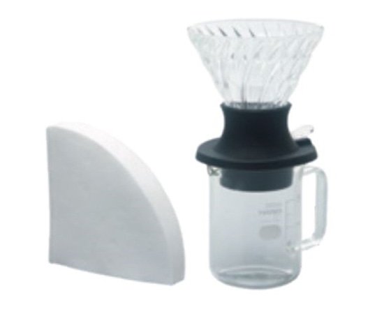 HARIO 浸漬式ドリッパー スイッチサーバーセット SSD-5012-B 1箱（ご注文単位1箱）【直送品】