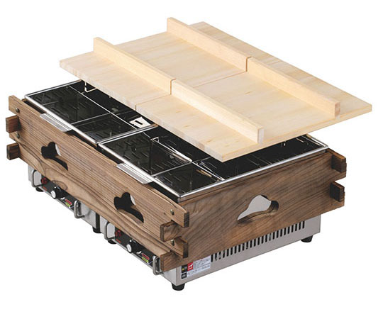 エイシン電機 エイシンマイコン電気おでん鍋(6ツ切×2) CVS-8S 112063 1個（ご注文単位1個）【直送品】