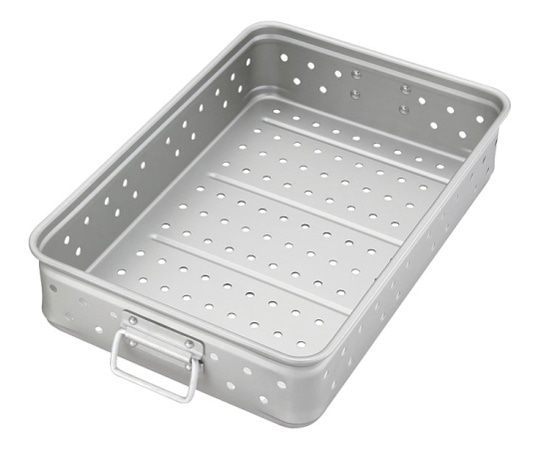 中尾アルミ製作所 キングBOX パンチング手付 特大 120  1個（ご注文単位1個）【直送品】