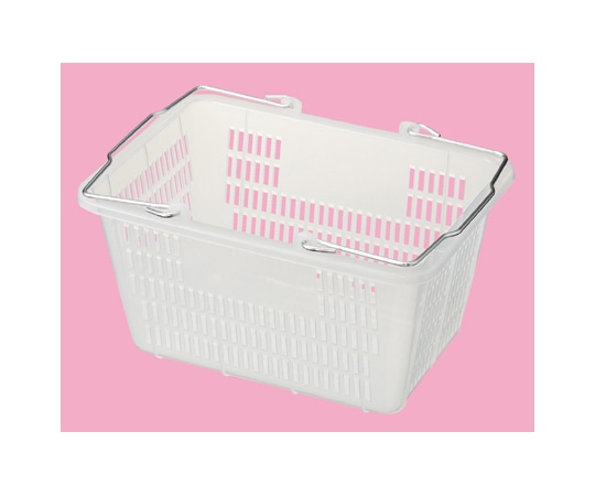 アズワン スケルトンミニバスケット(10リットル) クリア 5個 61-551-55-6 1個（ご注文単位1個）【直送品】