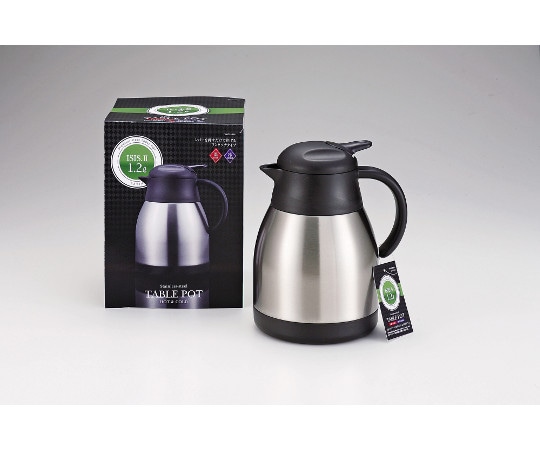 パール金属 イーシスⅡ ステンレステーブルポット 1.2L(サテン) H-6311 1個（ご注文単位1個）【直送品】