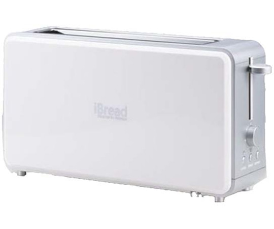 ダイアモンドヘッド iBread ポップアップトースター ホワイト KI-028AWH 1台（ご注文単位1台）【直送品】