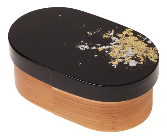 ヤマコー modern弁当箱 黒と金 78564 1個(ご注文単位1個)【直送品】