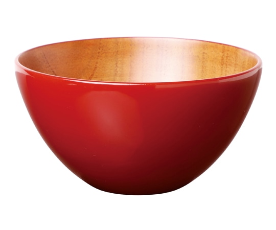 ヤマコー いろどり ボウル 赤 78502 1個（ご注文単位1個）【直送品】