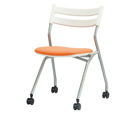 SANKEI(サンケイ) ミィーティングチェア CM299-MYC オレンジ CM299-MYC OR 1個(ご注文単位1個)【直送品】