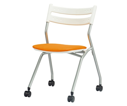 SANKEI(サンケイ) ミィーティングチェア CM299-MXC オレンジ CM299-MXC OR 1個(ご注文単位1個)【直送品】