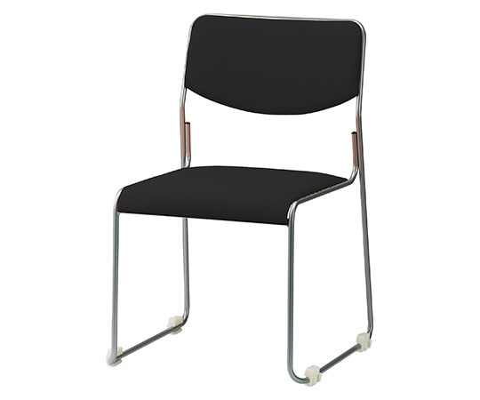 SANKEI(サンケイ) スタッキングチェア CM270-MZY ブラック CM270-MZY BK 1個(ご注文単位1個)【直送品】