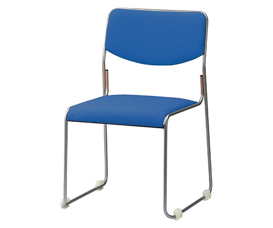 SANKEI(サンケイ) スタッキングチェア CM270-MZY ブルー CM270-MZY BL 1個(ご注文単位1個)【直送品】
