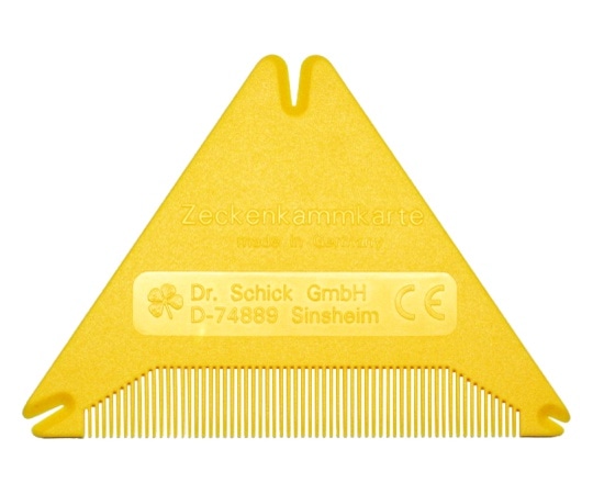 ドクターシェック ティックカード コーム TU01120000 1枚（ご注文単位1枚）【直送品】