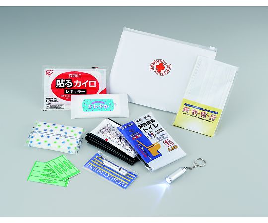 アズワン 帰宅困難者対策セット 8品目 120セット入り JKS-1200C 1箱（ご注文単位1箱）【直送品】